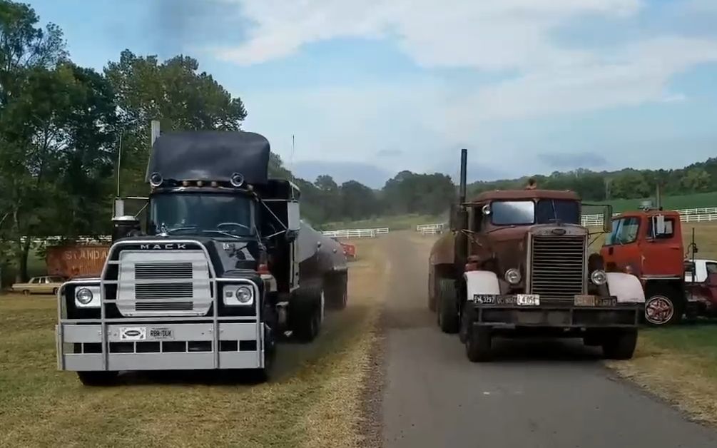 convoy大车队(1978)与 duel决斗(1971)电影卡车聚会(2020)