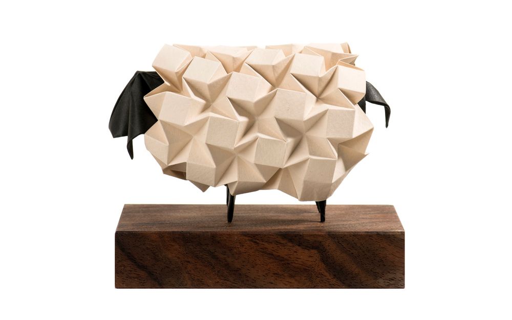 折纸搬运镶嵌羊