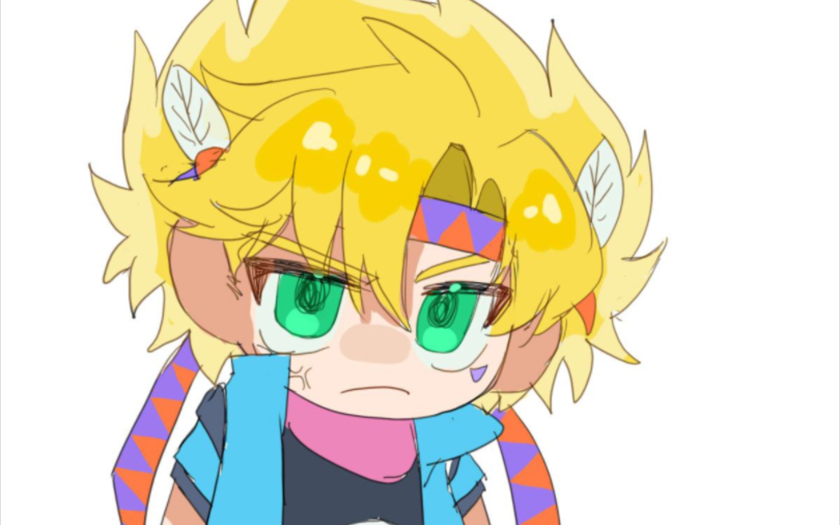 乔瑟夫:oi西撒你丫的少在lisalisa老师面前卖萌!