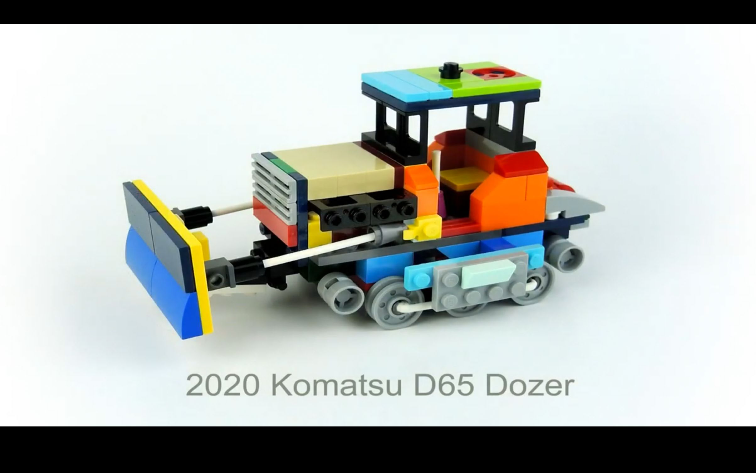 乐高10696 2020年小松d65推土机