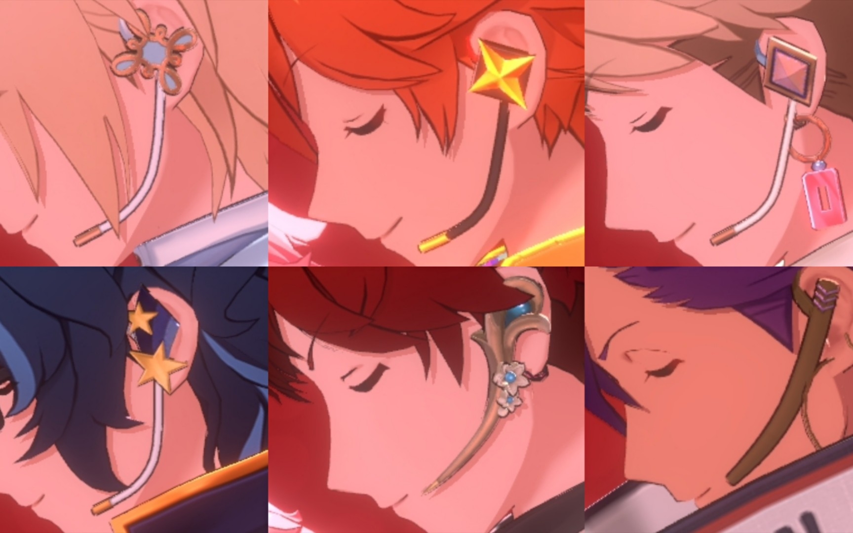 一些小偶像的耳麦