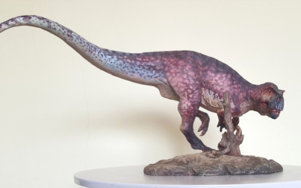 呆萌 蛮龙 涂装重涂 恐龙gk雕像