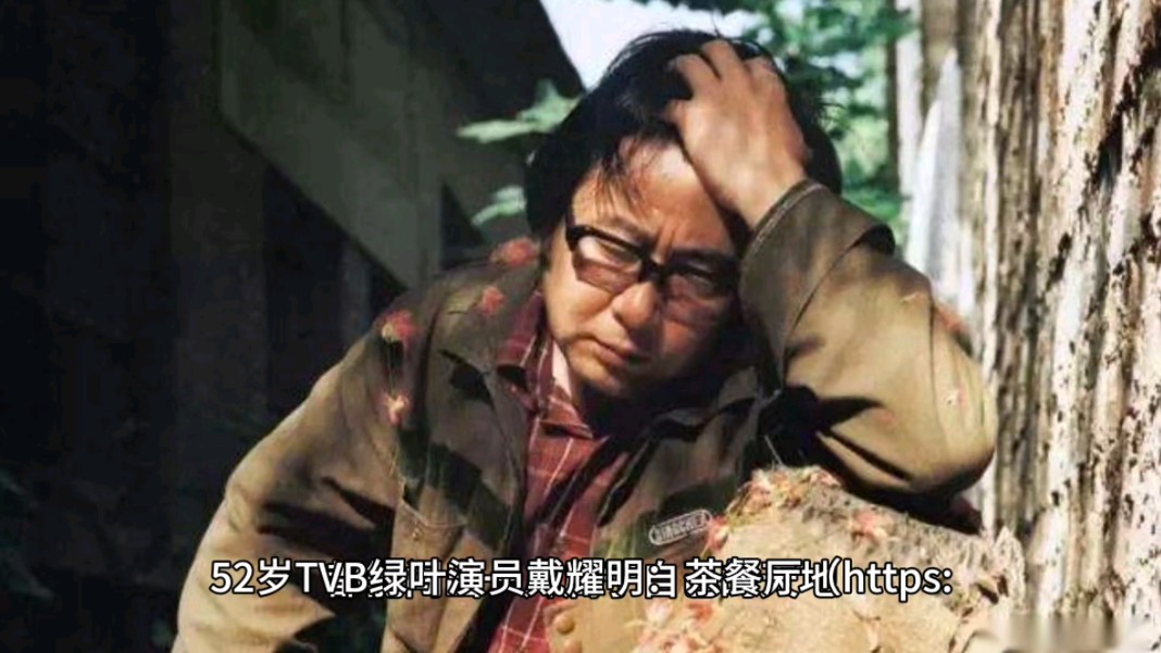 52岁TVB绿叶戴耀明:茶餐厅历练,坚守演员梦哔哩哔哩bilibili