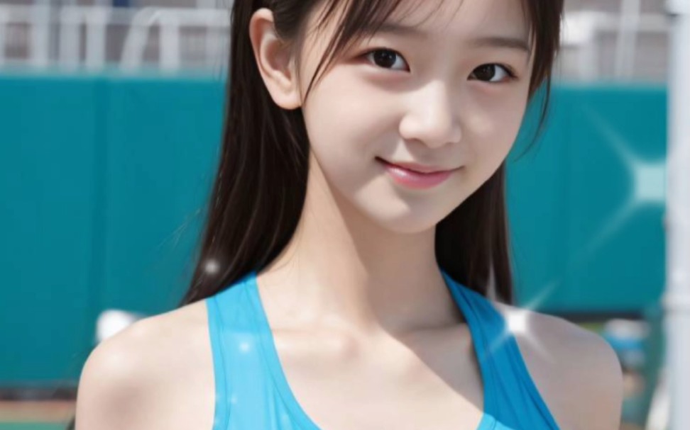 运动型阳光美女,nice