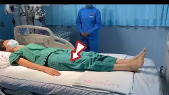 良肢位摆放-患侧卧位