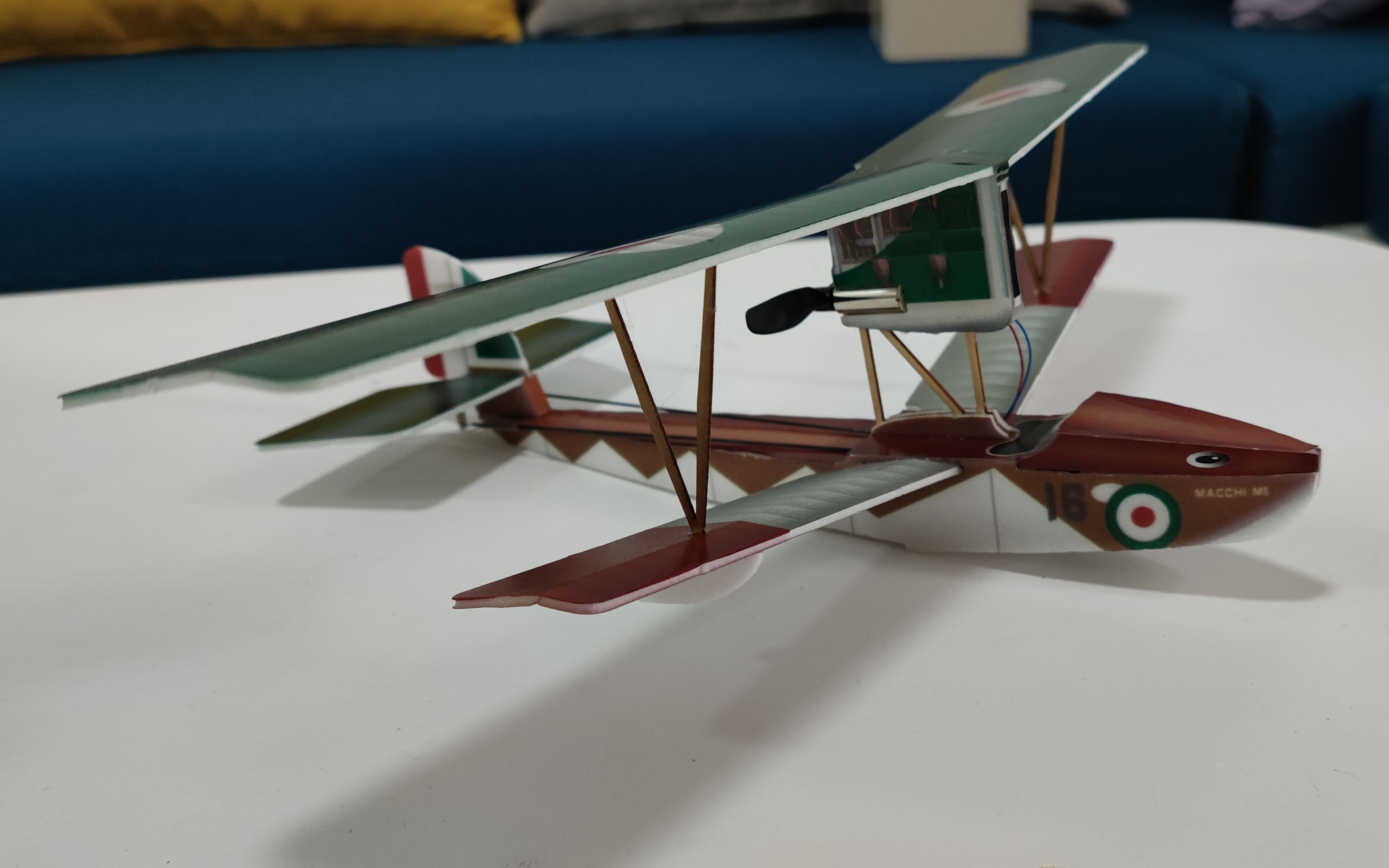 地中海上空的骑士,minimumrc macchi m-5 战斗飞行艇