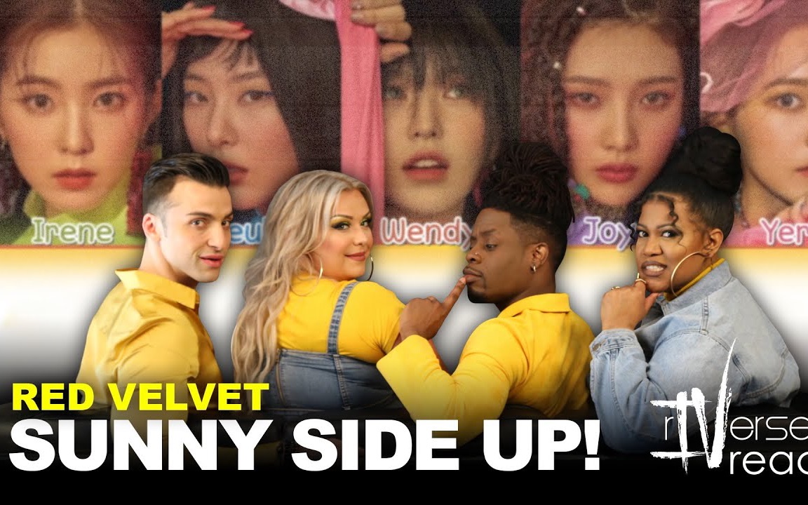 【red velvet】sunny side up歌词版video reaction from riverse