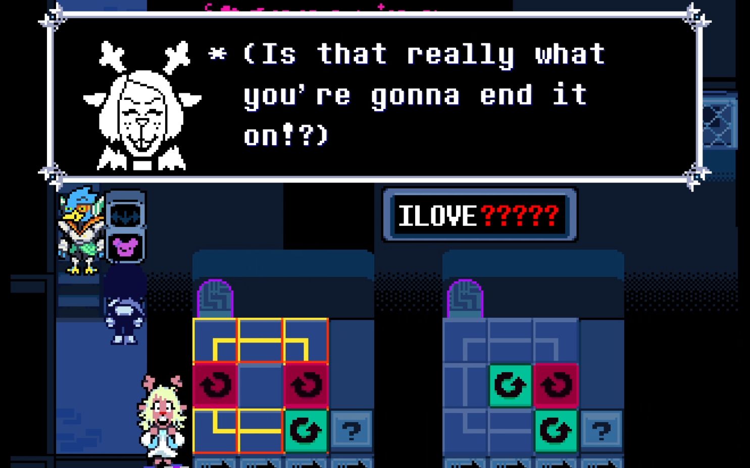 当kris完全不解老鼠谜题时【deltarune】_哔哩哔哩_bilibili