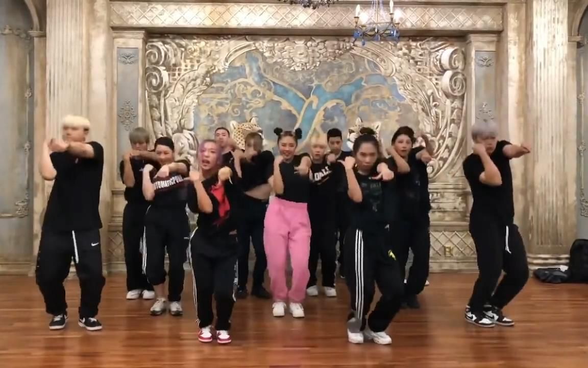 金请夏bicycle编舞师版yg舞者