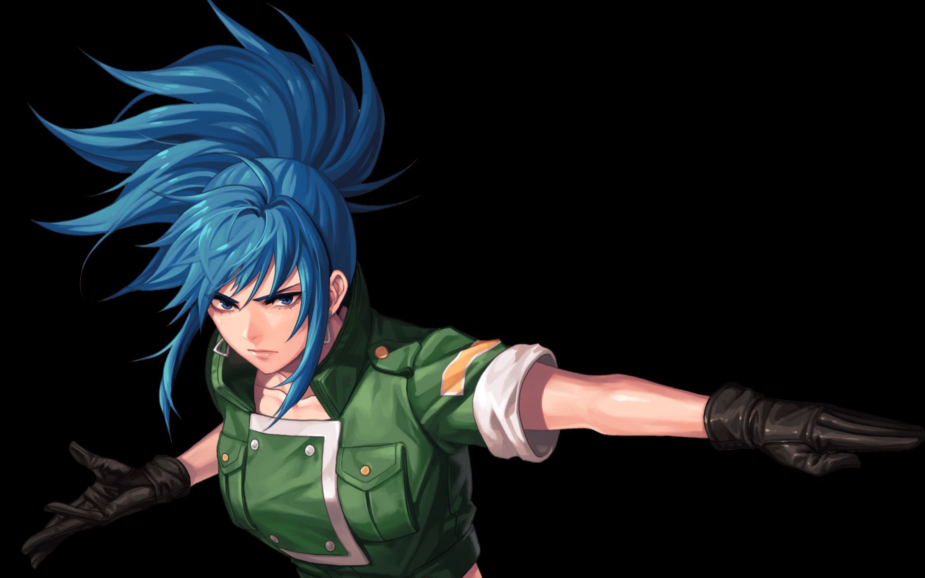 【mugen】拳皇——大蛇之血仍在沸腾,圣代莉安娜一命通关斩杀_哔哩