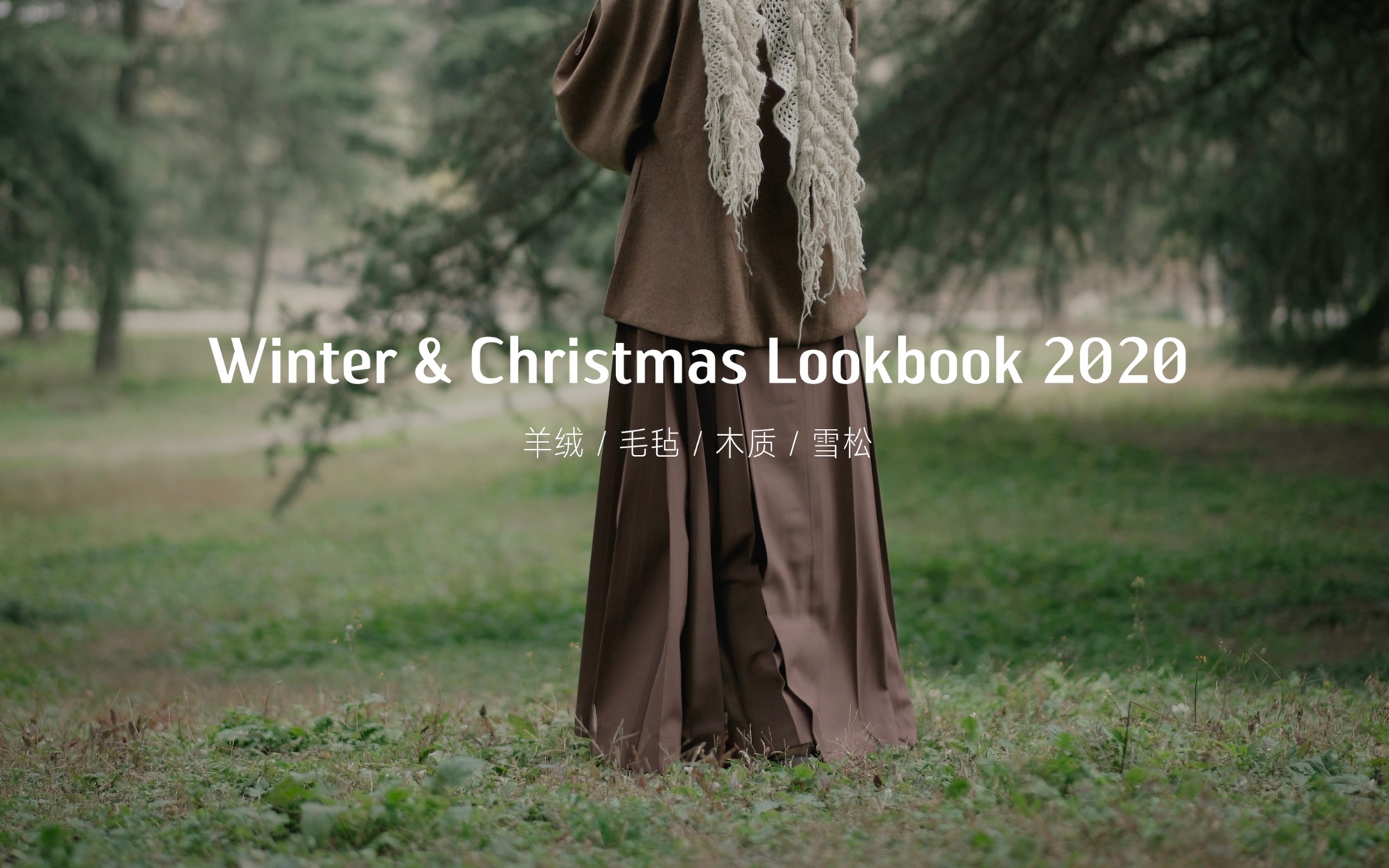 不止红绿配!圣诞还可以这样穿 | 汉服搭配 | 松木香气 | Winter&Christmas LOOKBOOK哔哩哔哩bilibili