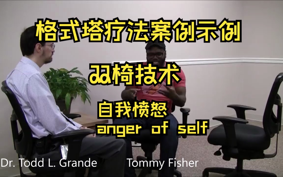 [图]格式塔疗法案例演示—— 双椅技术🪑—自我愤怒Angry Part of Self