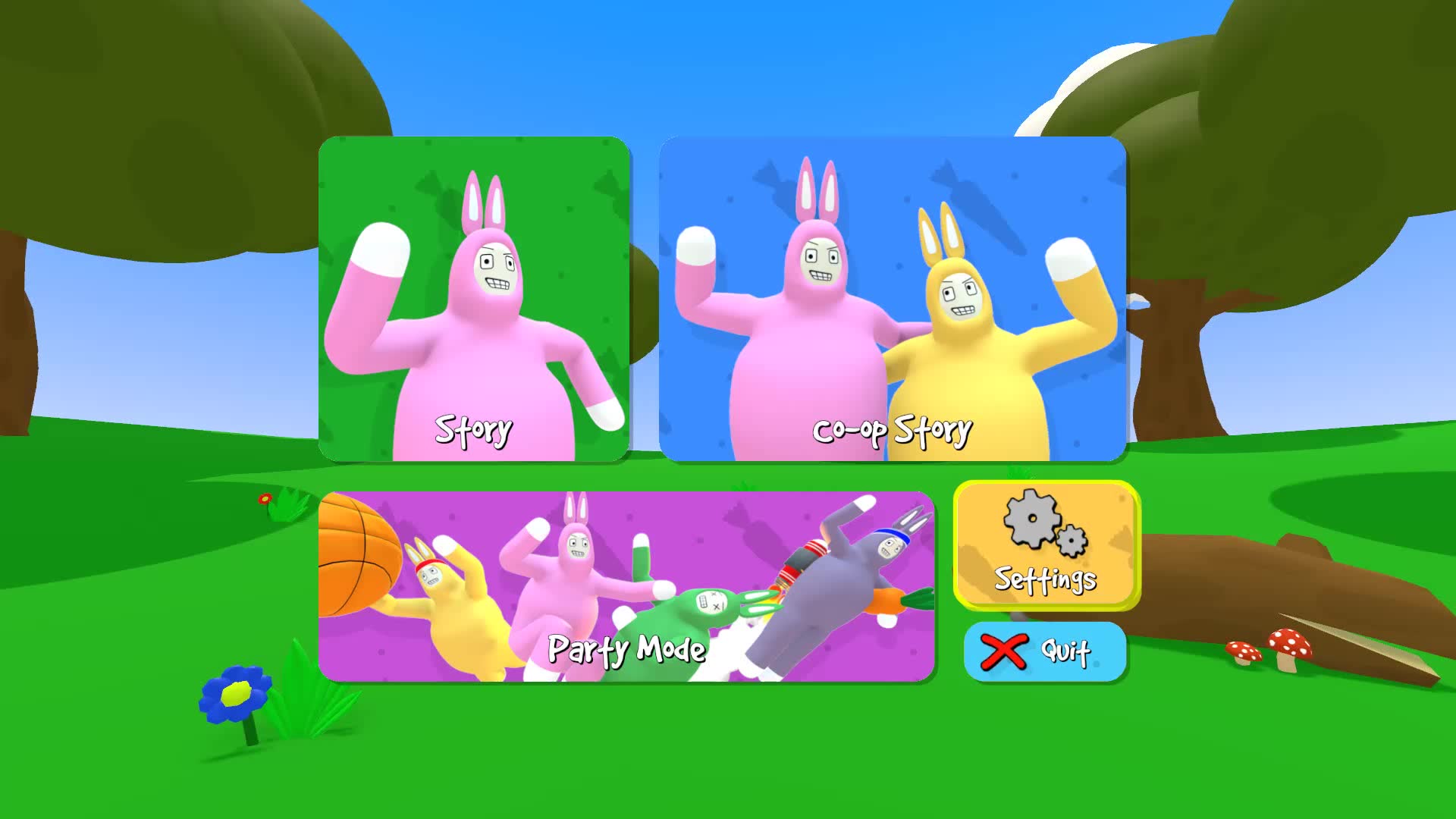 superbunnyman超级兔子人双人友尽实况p1