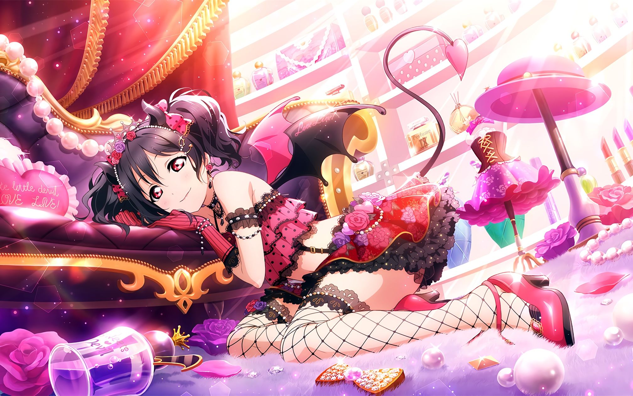 【ll群星闪耀】ur展示——【矢泽日香-my sweet devil】