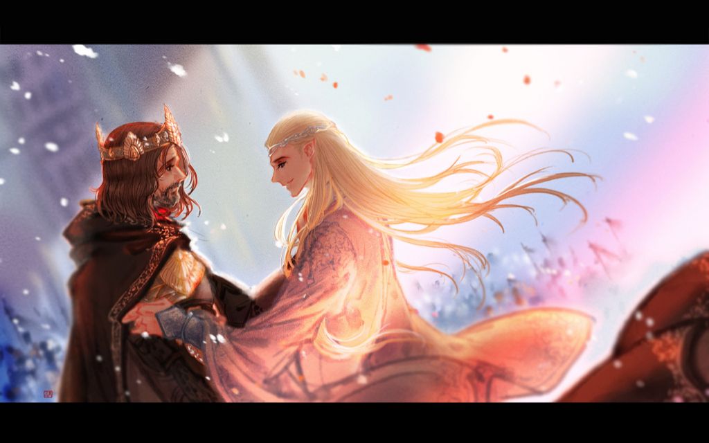 【魔戒】【al】致姗姗来迟的你 (不甜不要钱!