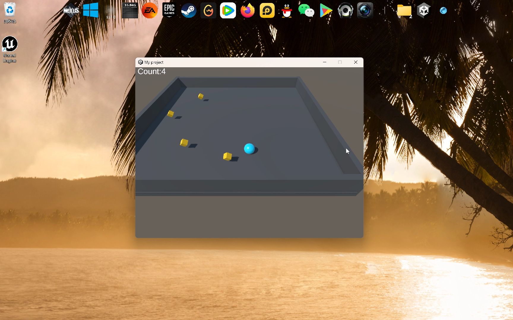 roll a ball(上一个太糊了)