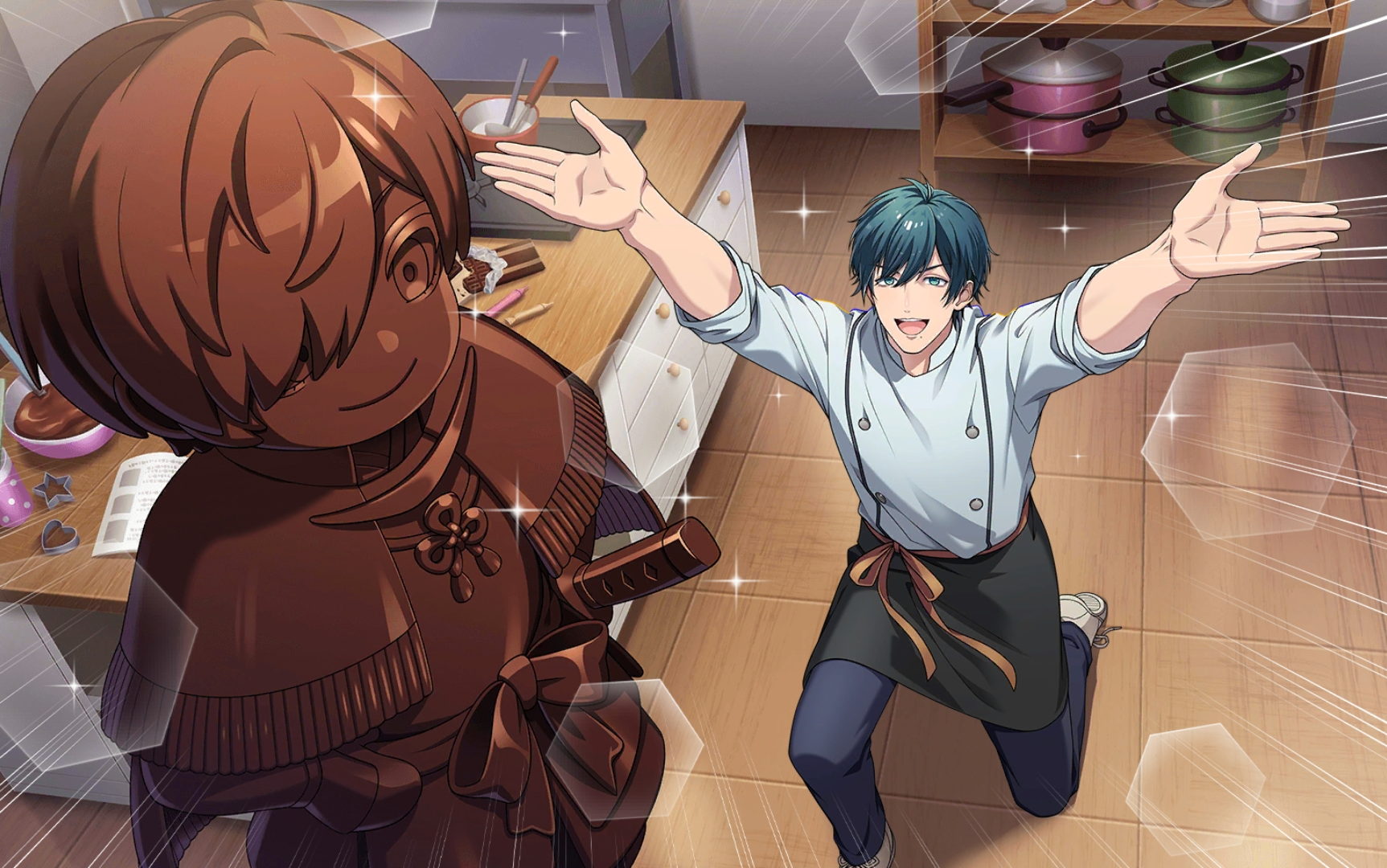 战国 a live ショコラにのせた想い片仓小十郎卡面剧情