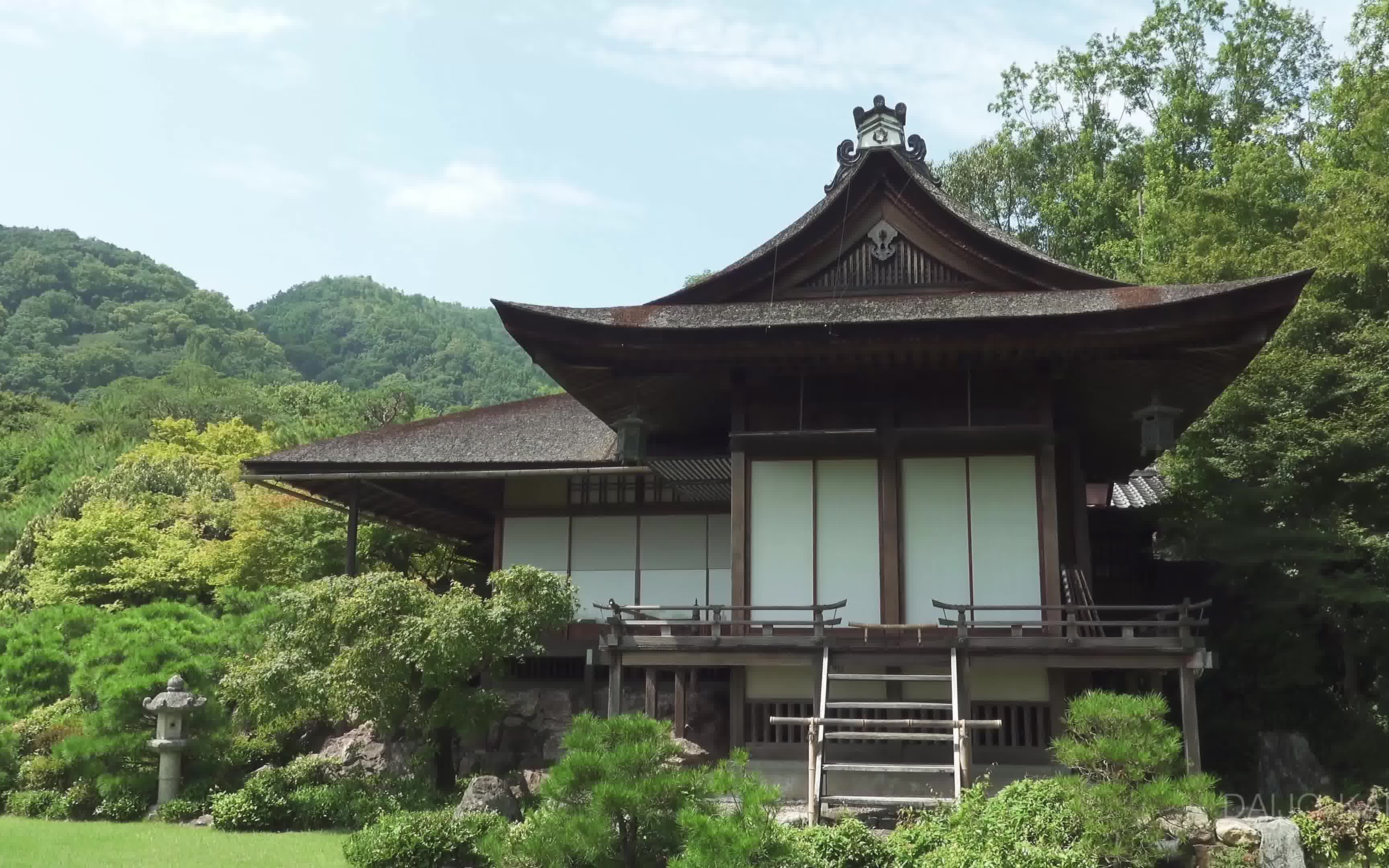 [4k] 京都大河内山庄 okochi-sanso villa the gardens of kyoto_哔哩