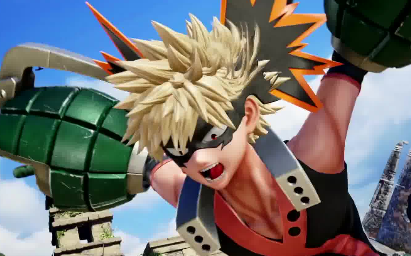 [图]英雄学院 Bakugo 爆豪胜己 角色介绍 Jump大乱斗 Jump Force