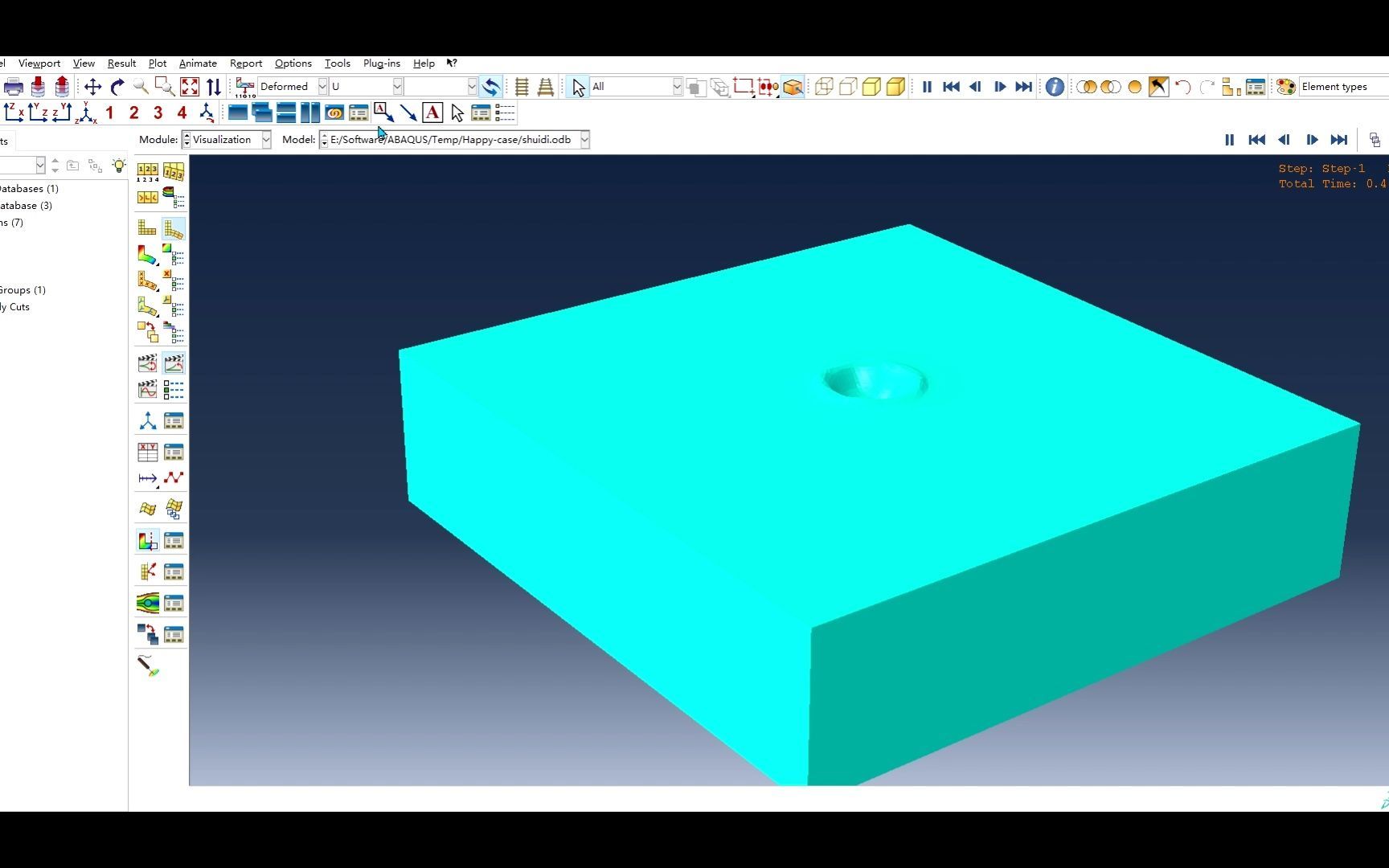 ABAQUS水滴滴落仿真哔哩哔哩bilibili