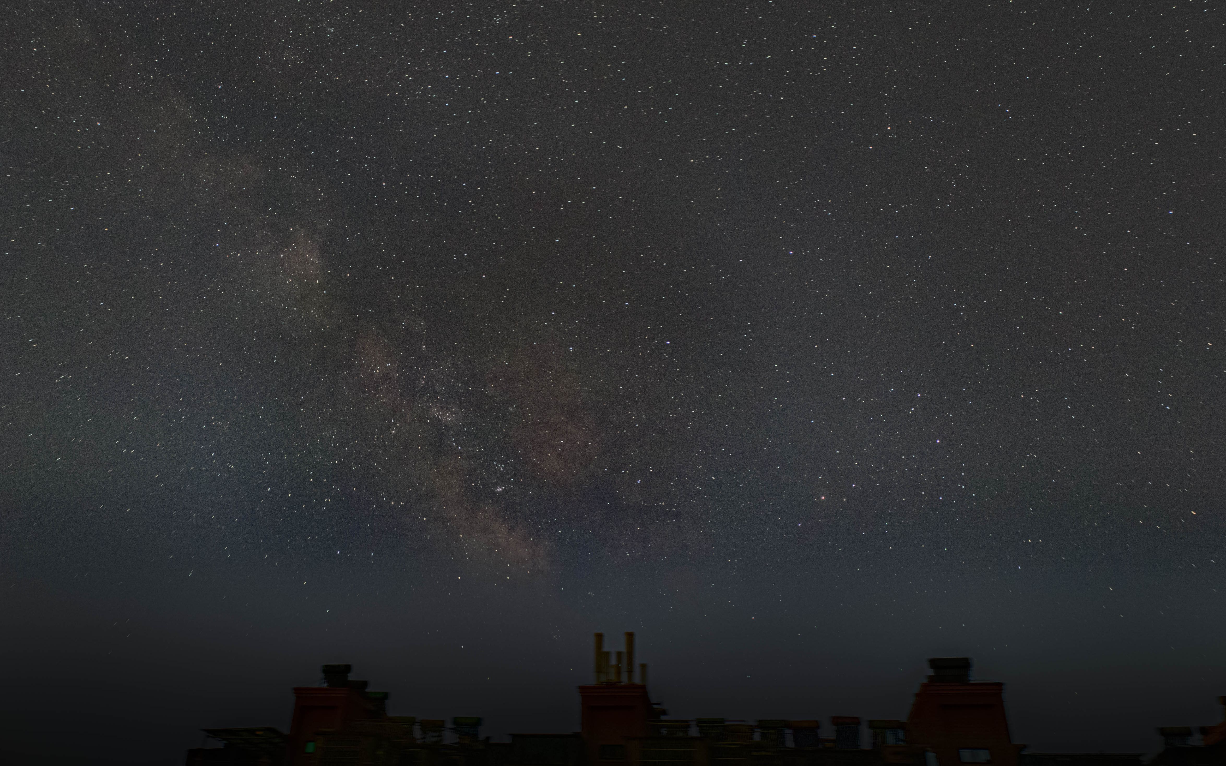 小区星空延时竖版