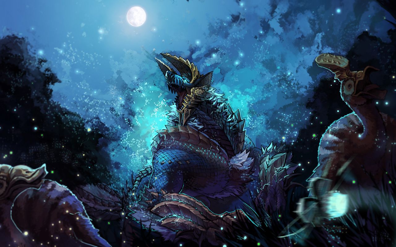 长柄锤 雷狗龙 5分69秒_哔哩哔哩bilibili_怪物猎人p3