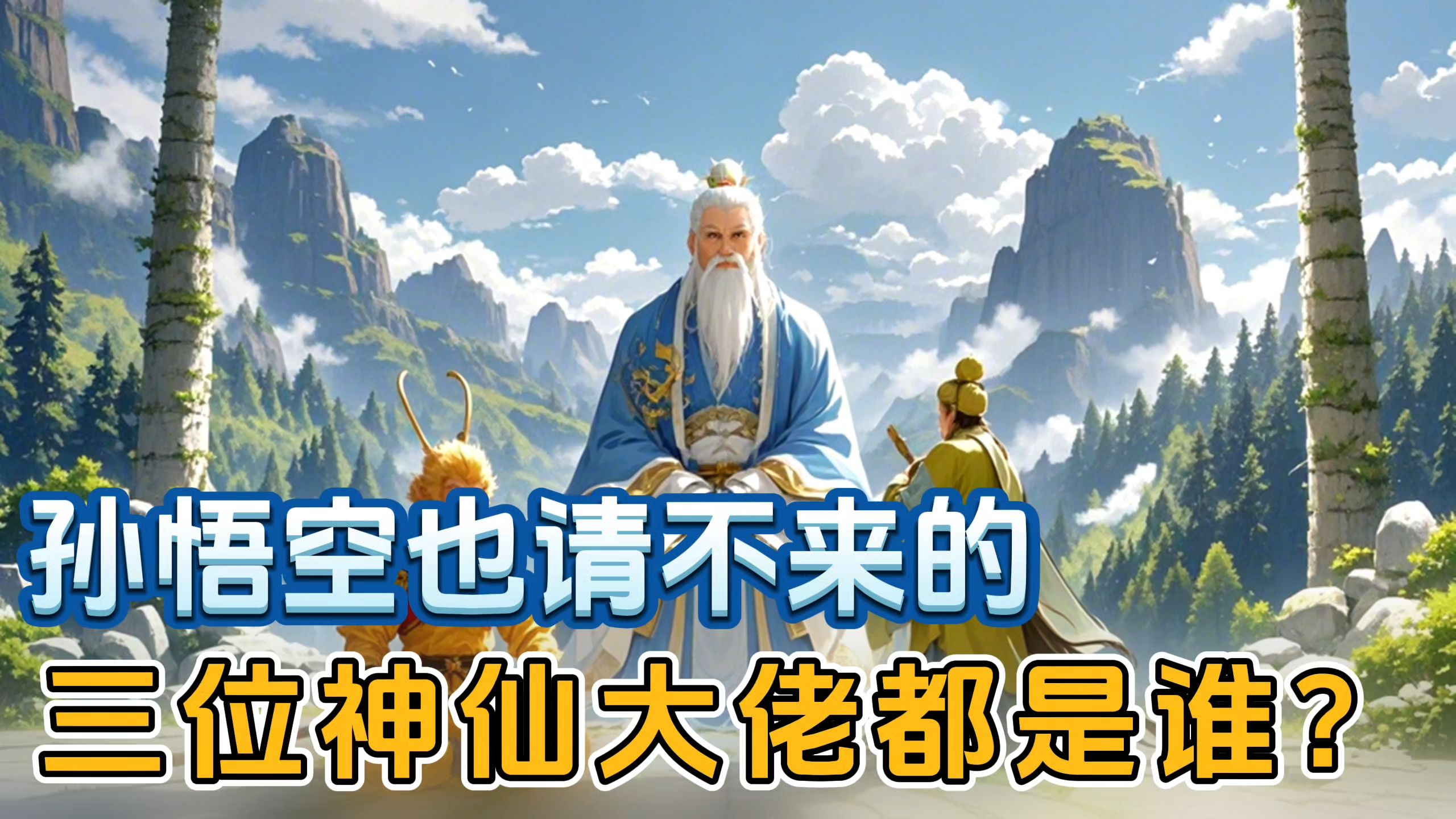 西游记里孙悟空请不动的三位神仙大佬都是谁?最后一个直接拒绝哔哩哔哩bilibili