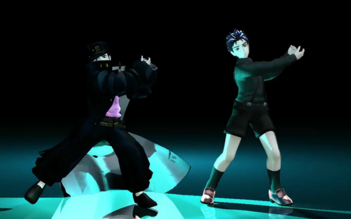 [图]【MMD/ JOJO】年幼承太郎x2的GLIDE