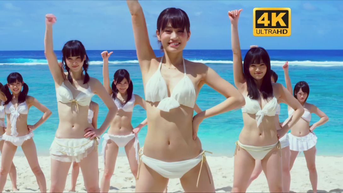 [图]【4K60fps超清画质】AKB48 仲夏的Sounds good! 真夏のSounds good ! mv