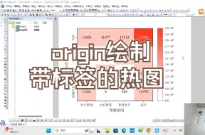 Скачать видео: origin热图绘制