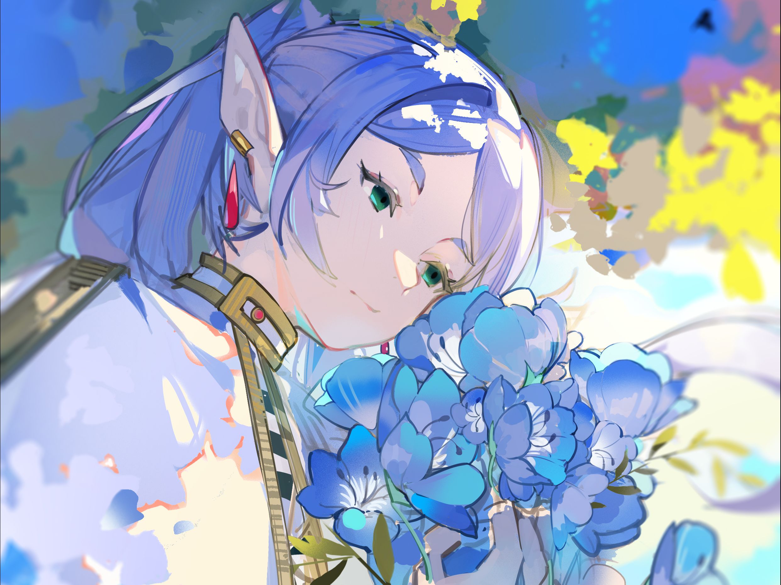 【画师萌】一 只 芙 利 莲哔哩哔哩bilibili