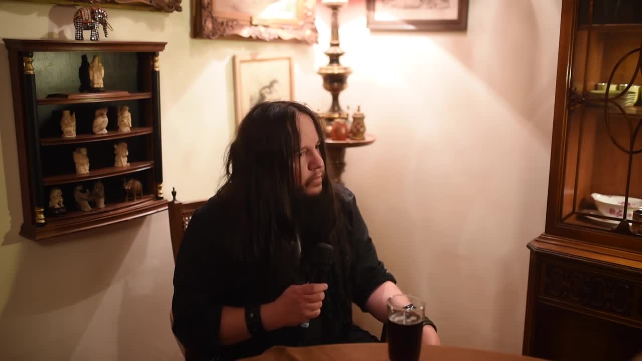 (生肉)活结前鼓手joey jordison全明星死亡金属乐队sinsaenum- the