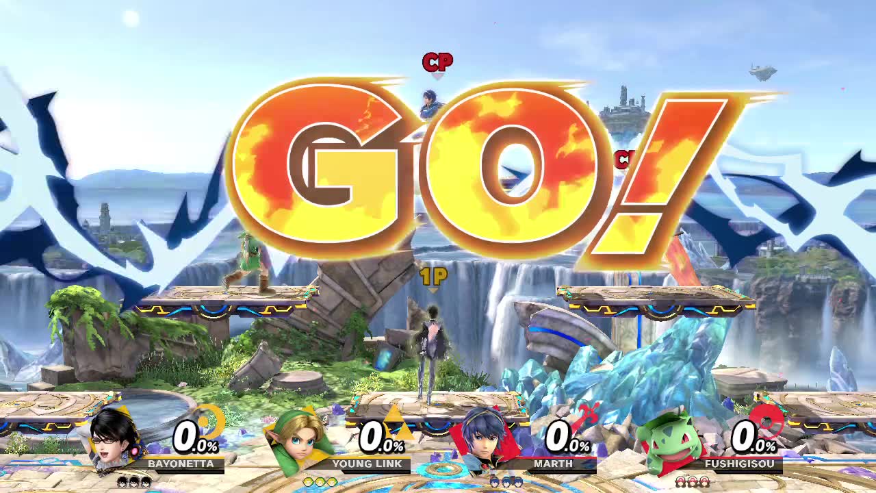 【ns任天堂全明星大乱斗】贝姐vs小林克(菜鸡互啄)