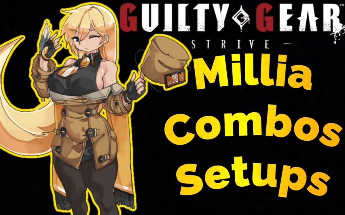 罪恶装备斗争ggst米利亚mi的新连段择演示带指令