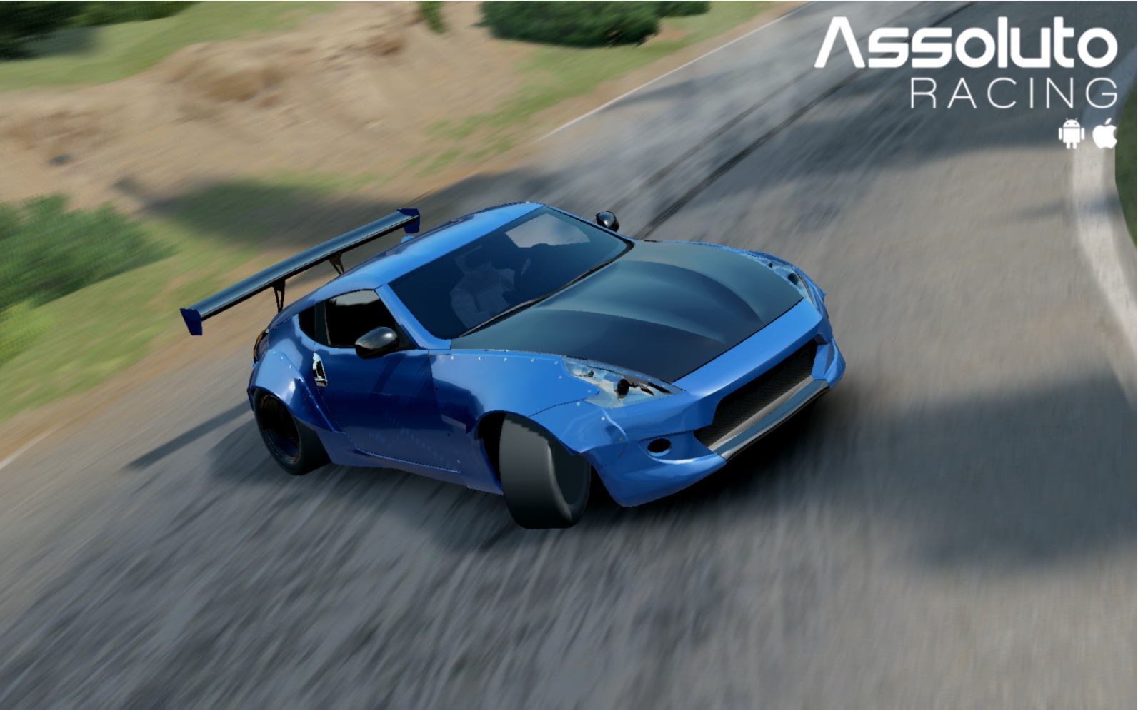 逮虾户nissan370z在ebisu山道漂移assoluto绝对赛车