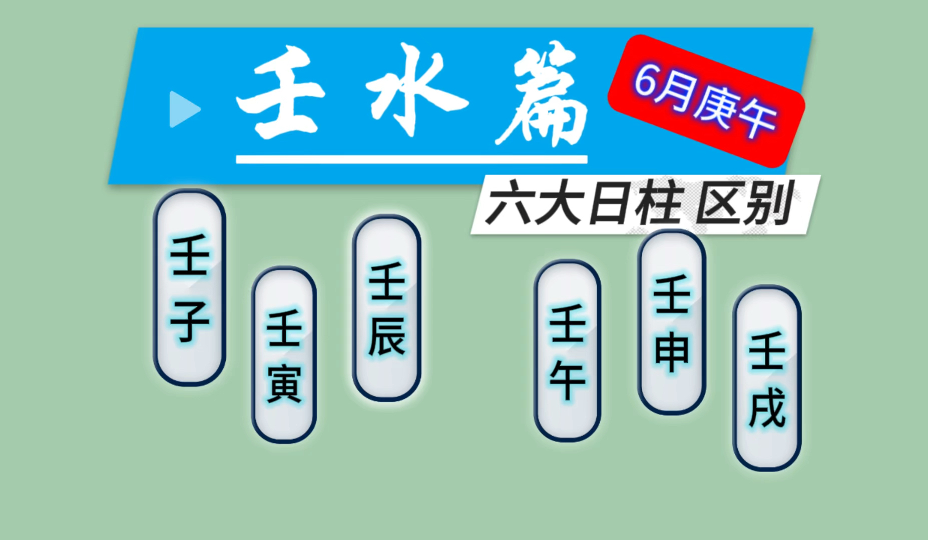 【壬水六大日柱】6月庚午有什么不同,以及分别的注意事项哔哩哔哩bilibili