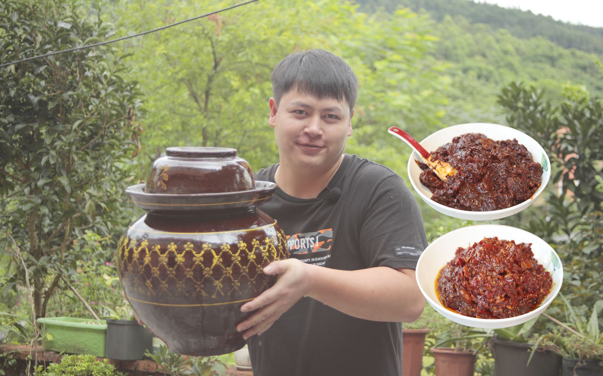 [图]红油豆瓣酱和老豆瓣酱的区别在哪里，德哥告诉你，还教怎么做豆瓣酱哦