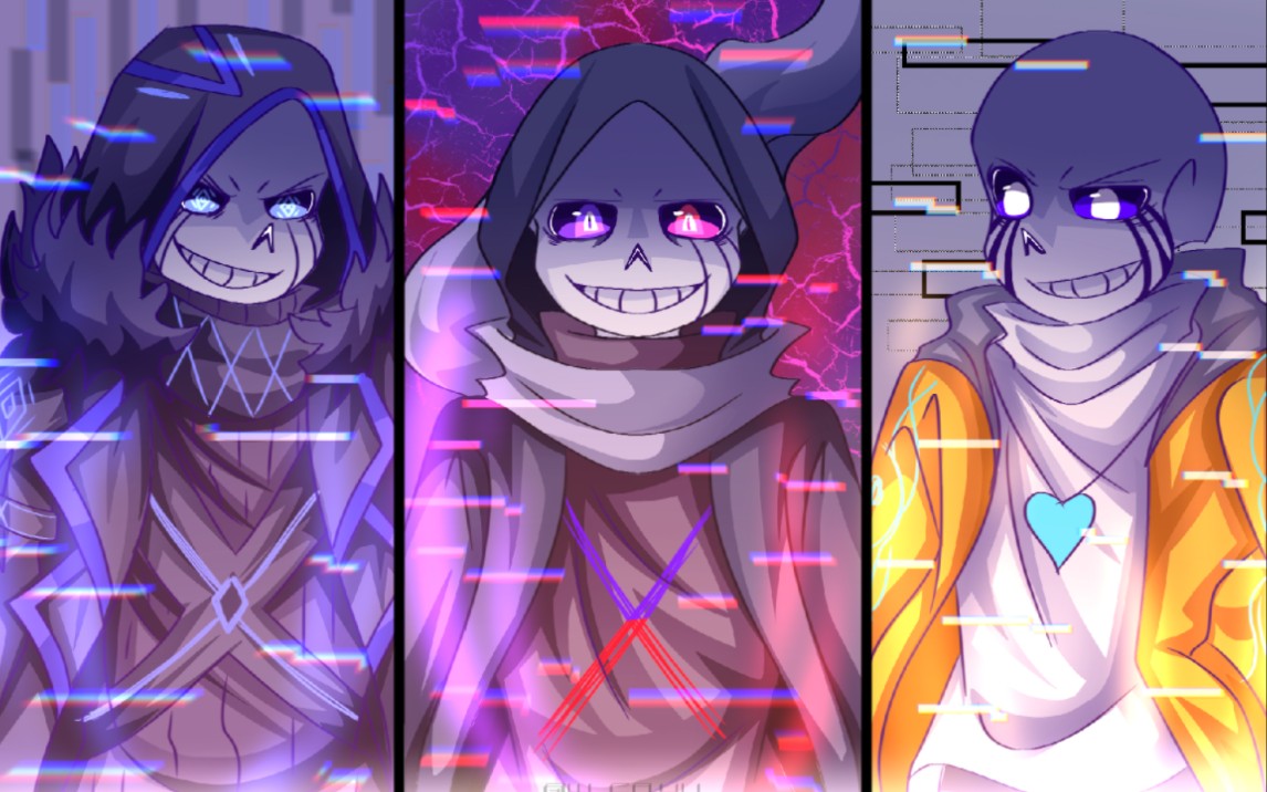 黑暗邪零&终末始元&极限神域(绘画)