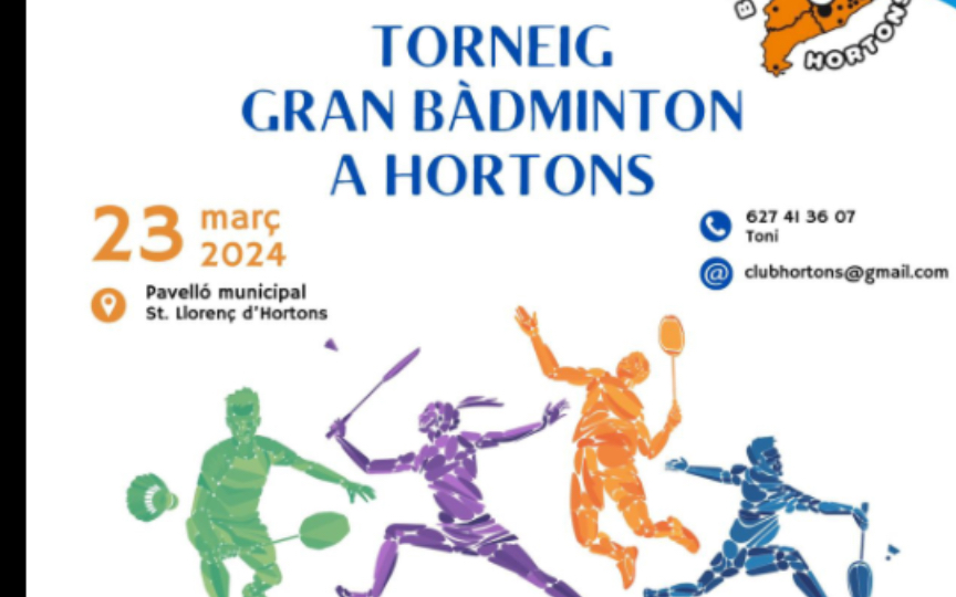 【巴塞生活 52】加泰罗尼亚torneig gran badminton a hortons羽毛球