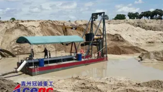 柬埔寨王总抽沙船已投入生产了