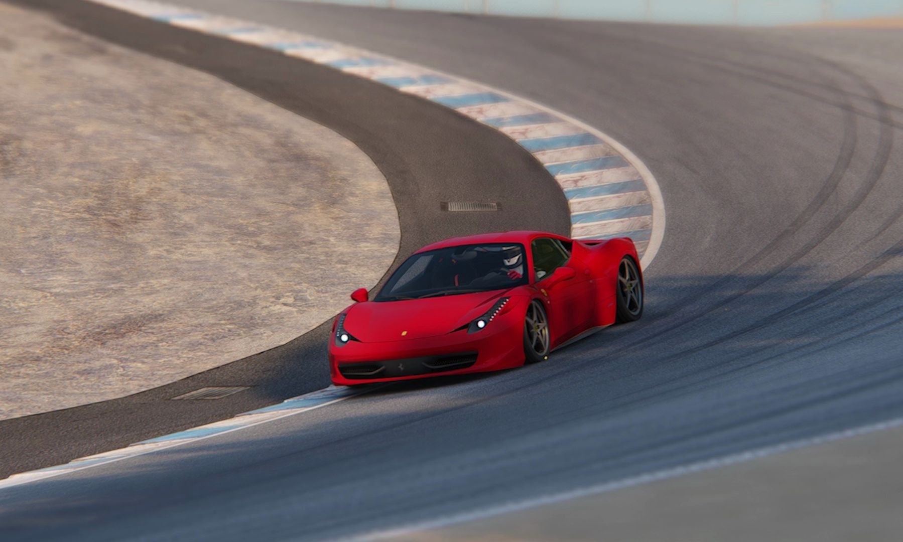 laguna seca ferrari 458 italia 1.34.0 拉古纳塞卡 法拉利