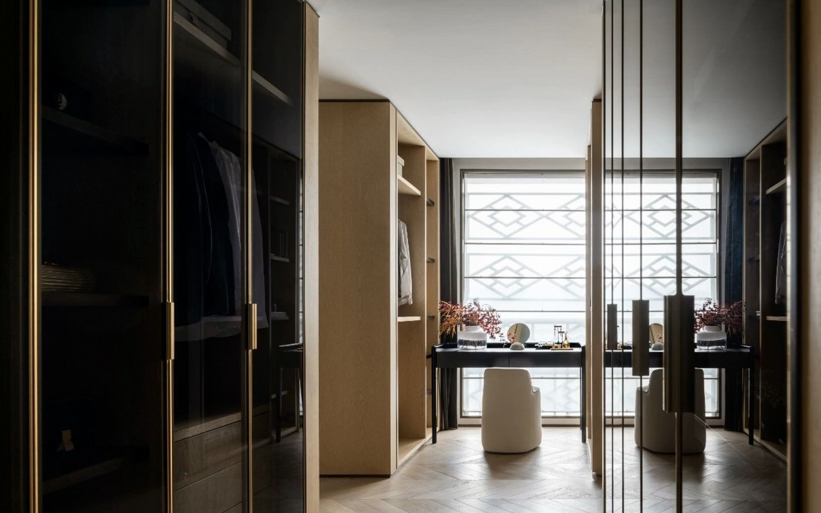 平层案例 吴滨丨平层丨杭州嘉里中心逸庐 无间设计 #知末网