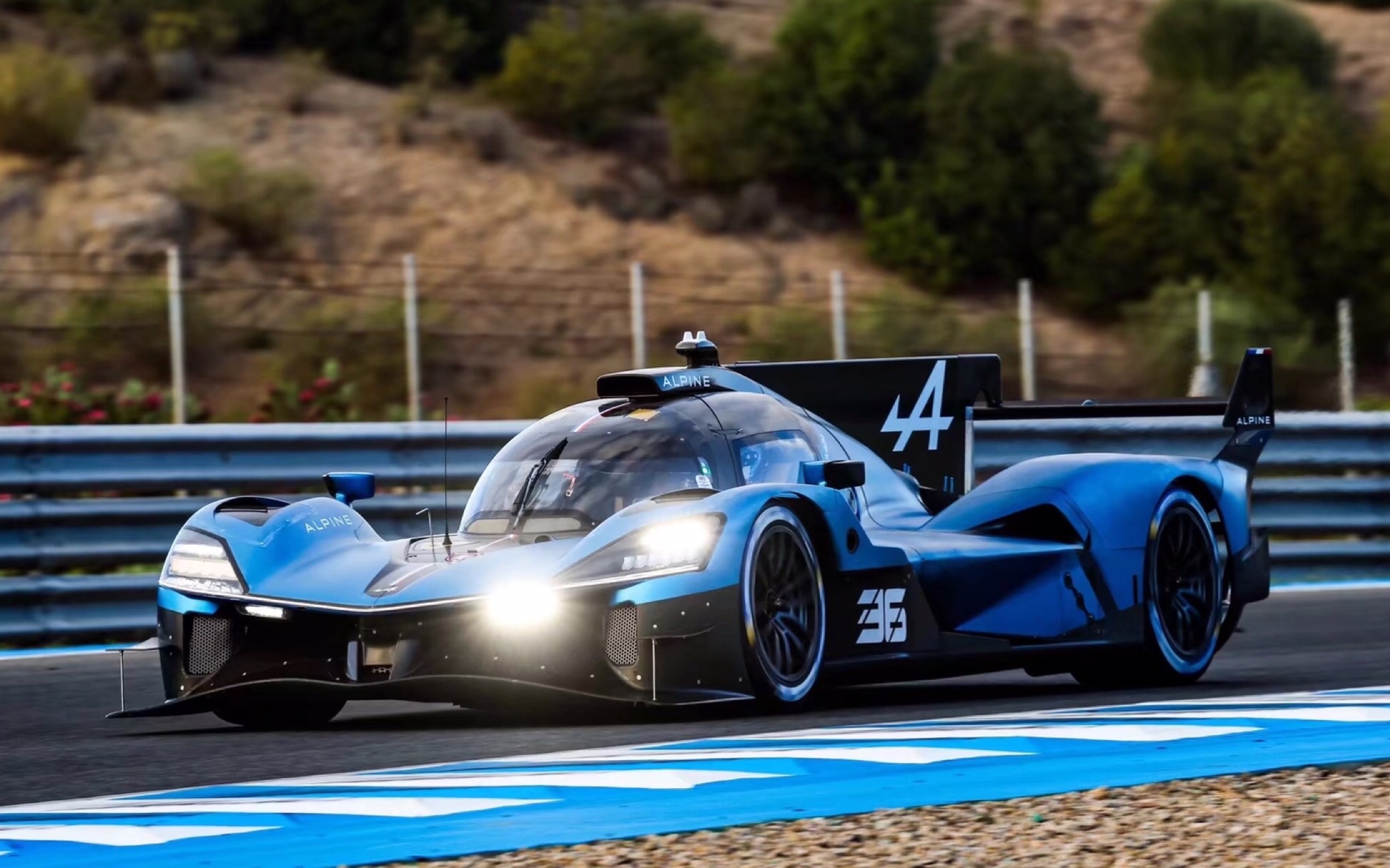 【wec】alpine a424赫雷兹测试day1