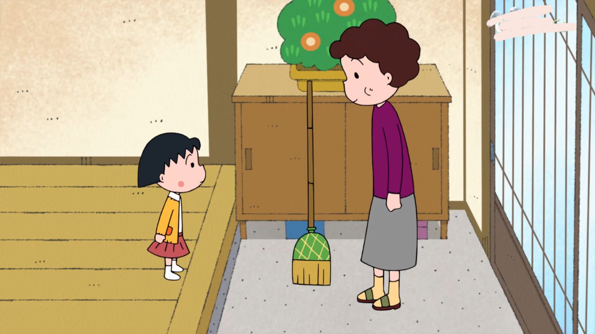 小丸子很在意妈妈哼的歌