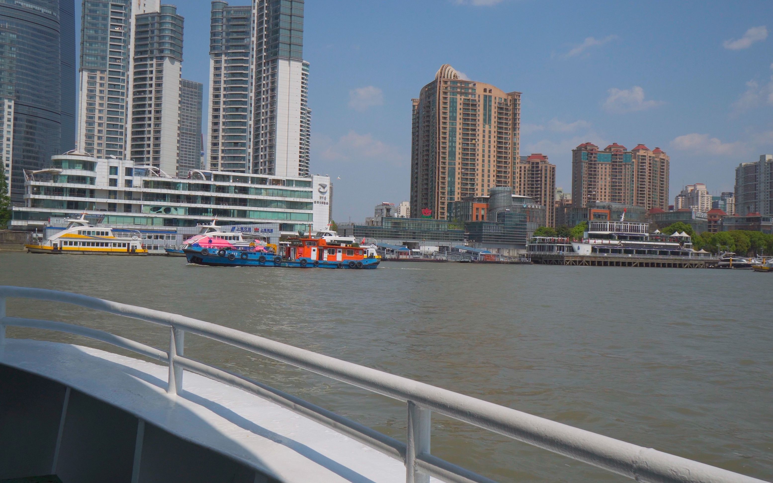 上海江边码头图片