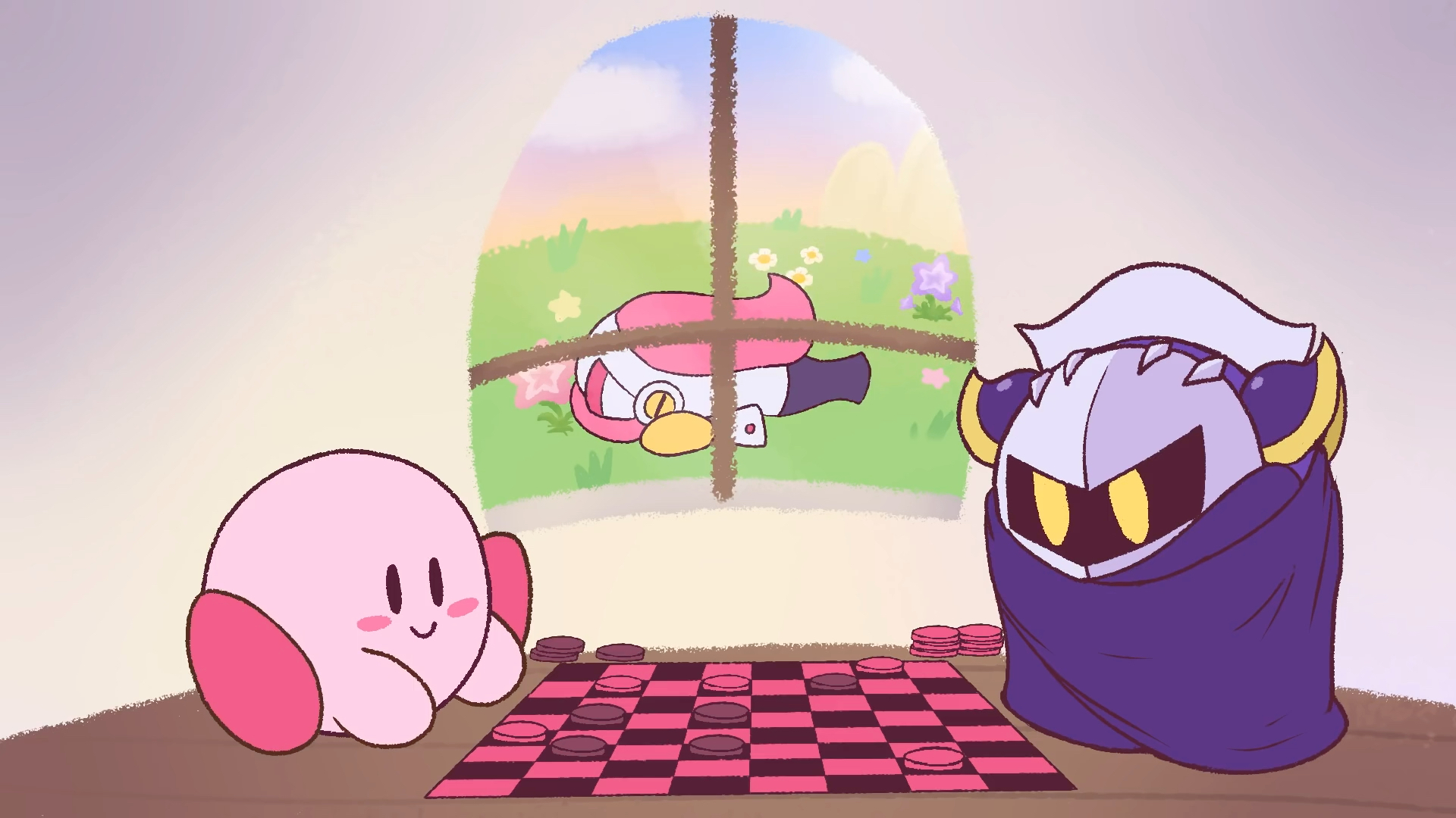 【星之卡比】下棋的卡比