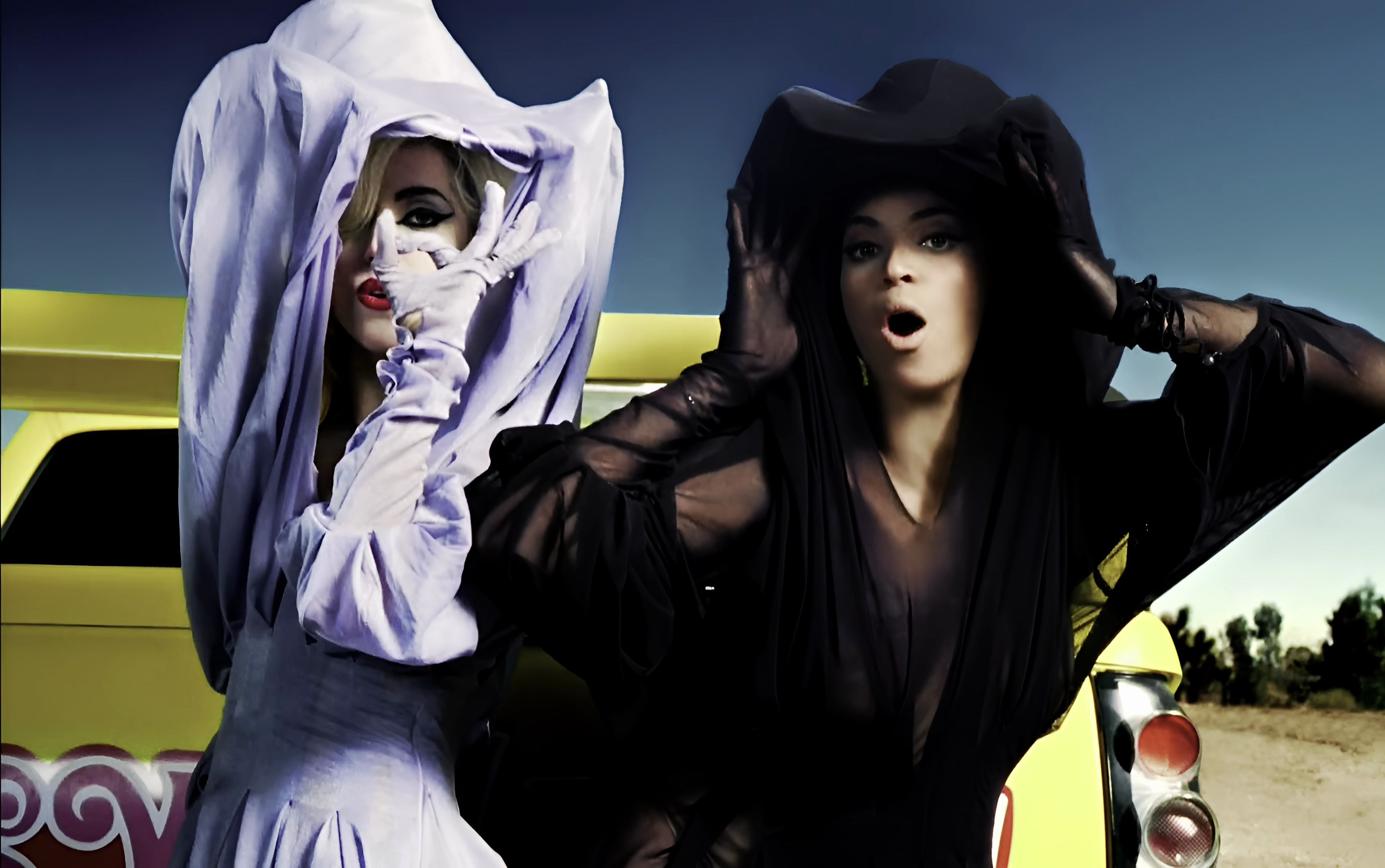 [4k60帧|hdr|hi-res修复] lady gaga - telephone feat. beyoncé mv