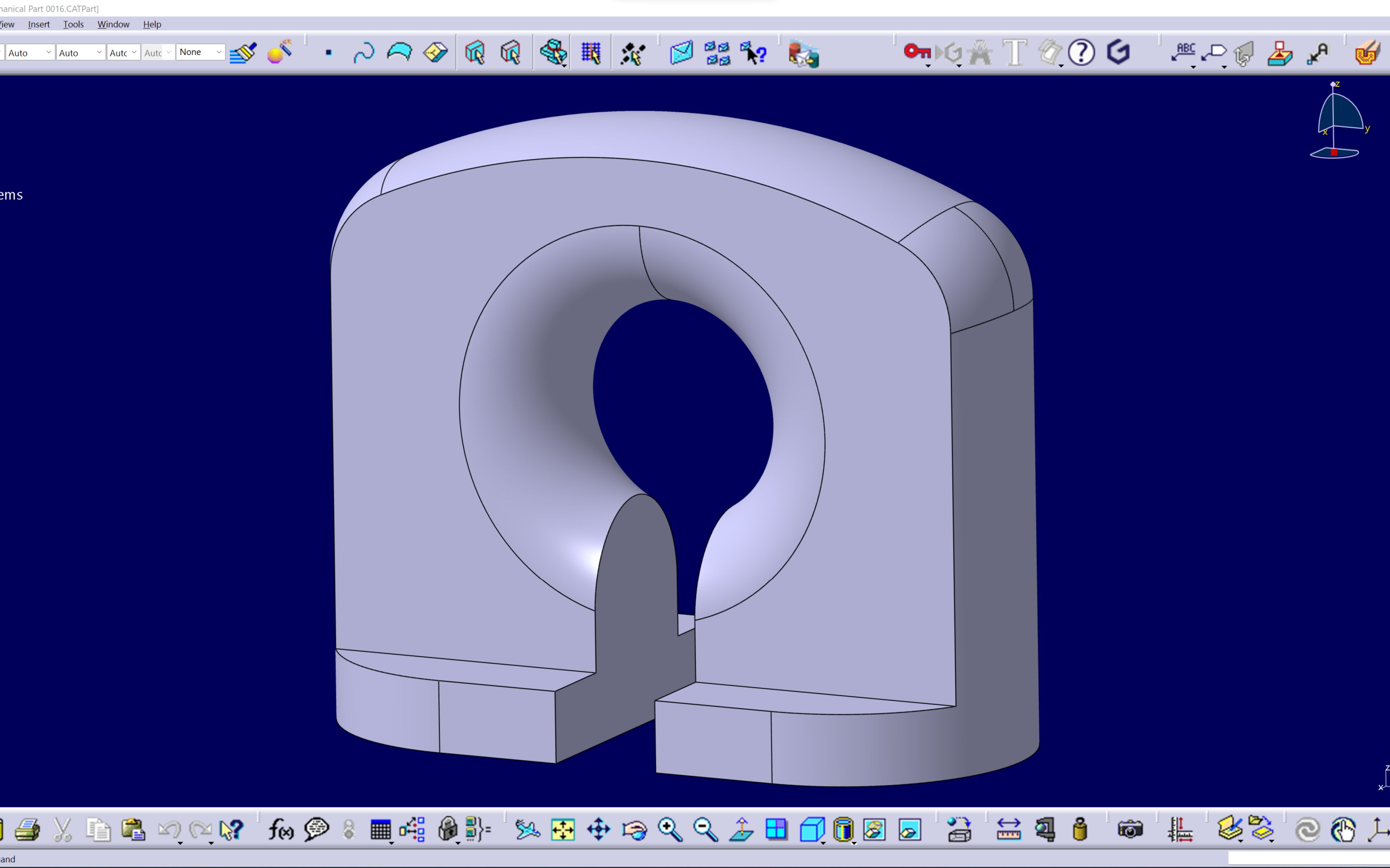 CATIA零件实体建模练习哔哩哔哩bilibili