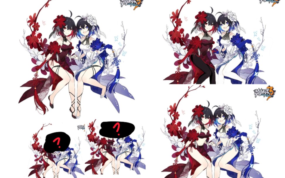 崩坏3希儿魔改你们要减了布料的还是加了布料的彼岸双生新皮还是结尾