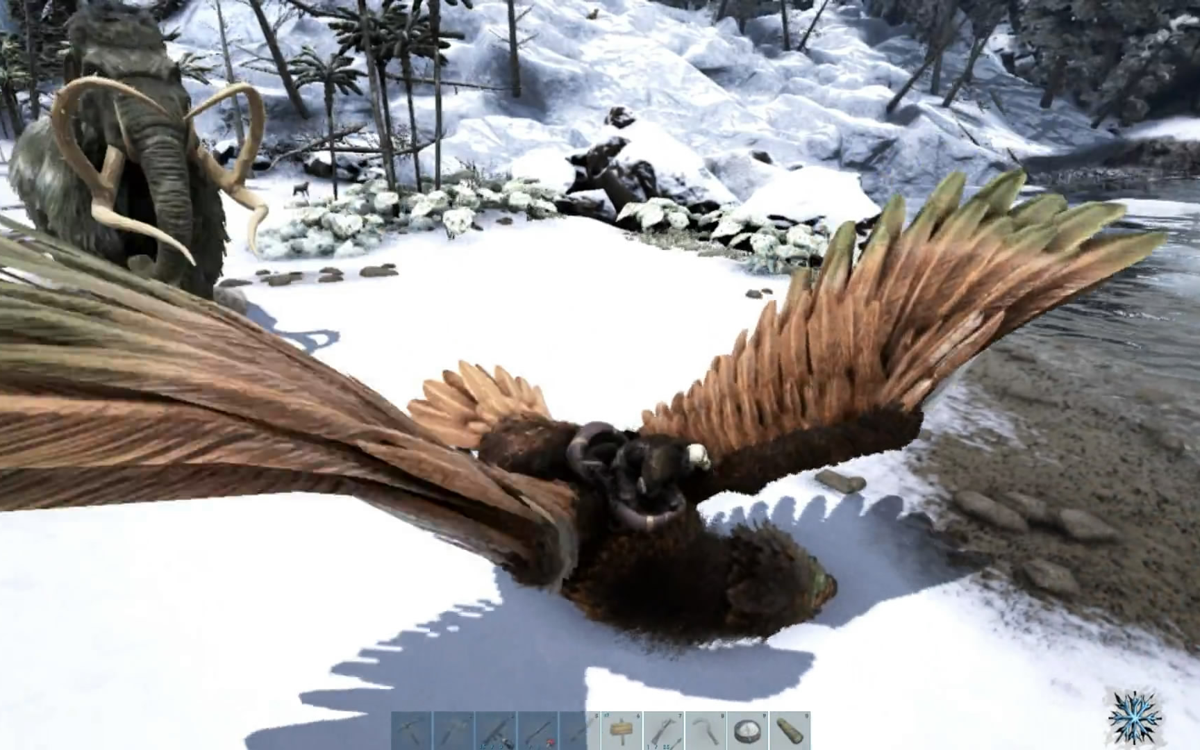 菜鸟wemin 雪山溜达 方舟生存进化【3】